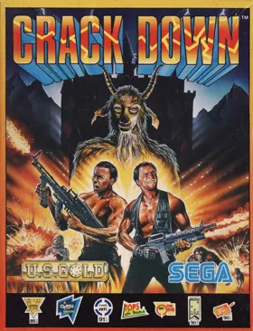 Crack Down (UK) (2 faces) (1990) (Trainer) box cover front